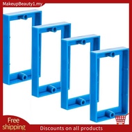 4Pcs 1/2Inch Single Gang Outlet Box Extender,Electrical Outlet Extender Receptacle Extender Outlet E