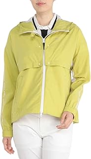 E2MEB201 Women's 3-Way Full Zip Blouson Hoodie, Vest, Bolero, Water Repellent, UPF 50+, Stretch