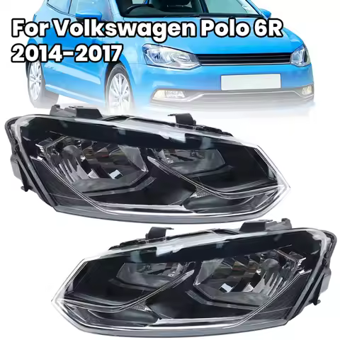 Side Lamp LED Accessories Car Headlight Assembly For VW Polo 6R 2014-2017 H7 H7 Front Fog Light Corn