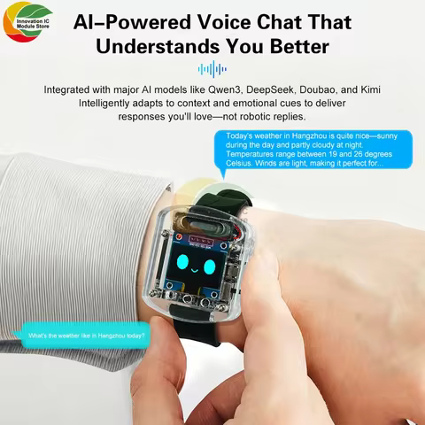 ESP32S3N16R8 Voice Development Board Module 0.96-Inch Oled Screen AI Voice Watch Artificial DIY Elec