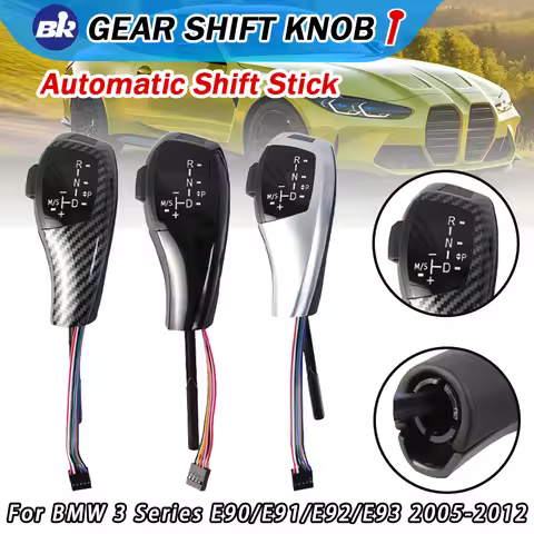 Factory New Products LED Gear Shift Knob For BMW 1 3 5 6 Series E90 E60 E46 2D 4D E39 E53 E92 E87 E9