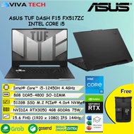 Laptop Asus Tuf Dash F15 Core i5 Nvidia RTX RAM 8GB 512GB SSD 15.6FHD