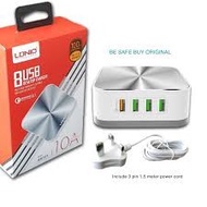 LDNIO 8 PORT USB 10A DEKSTOP CHARGER (A8101)