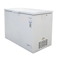 Kj! Sharp Frv 310 X / Chest Freezer 282 Liter + Kunci / Box Pembeku /