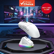 Attack Shark X11 PC Gaming Mouse, Wireless, 3 Modes (2.4G, BT5.0), 22000DPI, Rechargeable RGB Attack