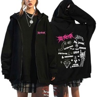 Stray kids Rock Star Kpop Changbin Felix Seungmin Hoodie Resleting Stray Kids Maniac Hoodie  M-3XL