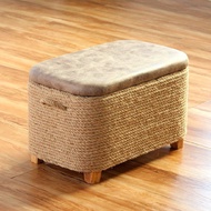 Storage Storage Chair Storage Stool Removable Storage Stool Storage Stool Solid Wood Low Stool Sofa 