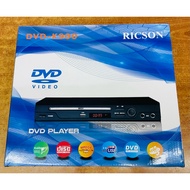 Ricson DVD Player Karaoke Key Control Mic Input wt usb mp3 / jpeg (DVD-K900)