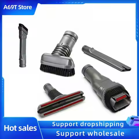 A69T Brush Attachments Kit For Dyson Accessories Of DC16 DC24 DC35 DC56 V6 Handheld Vacuum-5 Packs