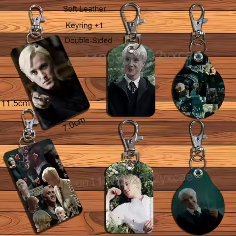 Arrogant Tom Felton Draco Malfoy Holder For Bank Business Work Card Holder Student Card Case Bus Car