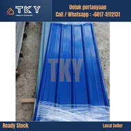 [Selangor/PJ/KL Only] Zink Kilang / Metaldeck Color Roofing Sheet G28,G30,G32 (2-40feet) (PRE-ORDER)