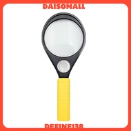 DAISO KOREA Handheld Simple Magnifier – 6x Zoom for Reading, Maps & Study Use