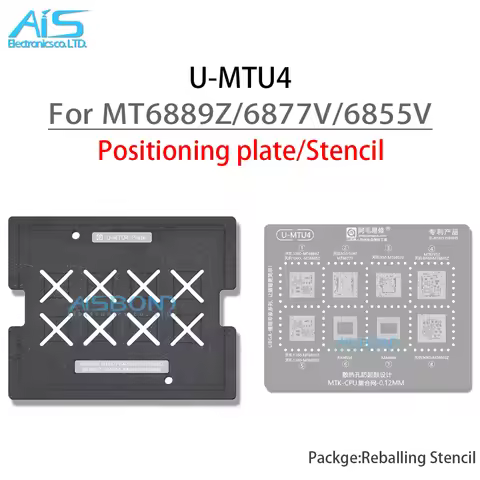 Reballing Stencil Template Station Dimensity 1000/L 1200 MT6889Z MT6885Z MT6877Z MT6855V MT8795Z MT6