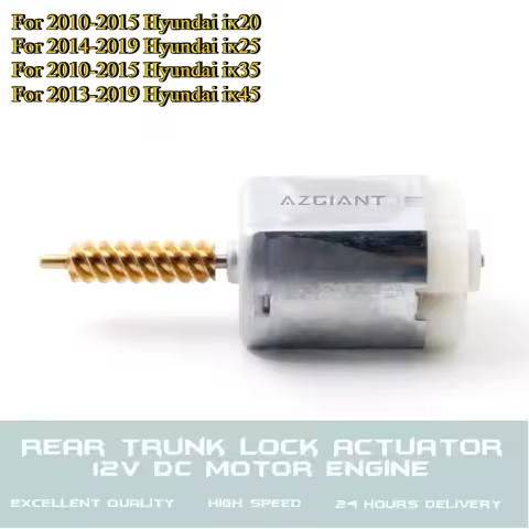 1020259VQ For Hyundai ix20 ix25 ix35 ix45 Trunk Lock Module Inner Motor DC 12V Car Tailgate Lock Rep
