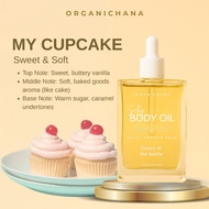 Silky Body Oil My CupCake Hydrating Body Oil