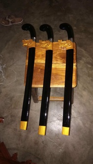 Alat berkebun buatan Bugis Massepe barsenso hitam emas