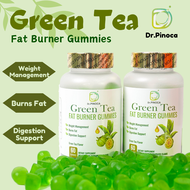 Dr.Pinoca Fat Burner Gummies Green Tea Fat Burner Supplement Digestion Support Weight Management 60 