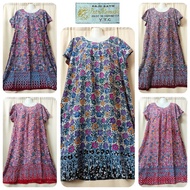 P4 (Size 4XL) (Putri remaja Y.T.C) Baju Tidur Batik / Batik Night Dress - Cotton Indonesia (Buatan Tangan/Handmade)