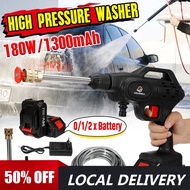 98VF Cordless Water Jet High Pressure Car Wash Guns Electric Car Washer Portable Wash Water Guns Spray 180W