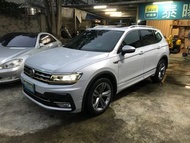 2018 Volkswagen Tiguan Allspace 400 TDI R-line 原廠不限里程保固 ☎服務專線:0９80-558-999 LINE ID:Used-Cars 黃文遠
