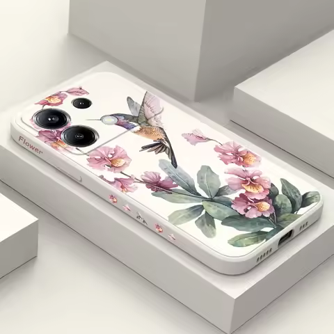 Pink Azaleas Phone Case For Xiaomi Poco F8 F7 X7 X6 F6 M6 M5 M5S F5 X5 F4 X4 M4 F3 M3 X3 Pro 4G 5G G