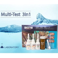 Biozym Multi Test 3 in 1 Aquarium
Water Test Kit - ammonia NH3 NH4, nitrite