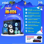 COMPUTER SET JIB คอมประกอบ INTEL I5 14600K / RTX5060TI 8GB  / B760M / 32GB DDR5 (เลือกขนาดความจุได้)