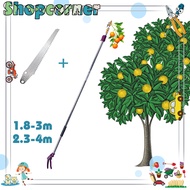 3meter 4meter Retractable Tree Pruner Galah Tongkat Pemotong Gergaji Gunting Dahan Ranting Tarik Unt