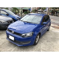 【FB搜尋桃園阿承】福斯 超人氣POLO跑6萬 2010年 1.4 藍色 二手車 中古車
