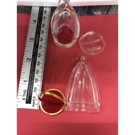 Acrylic Buddha Amulet Frame Clear Color