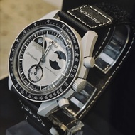Moonwatch Earthphase Full Function Quarz Chronograph Watches 40mm Master Wristwatches Explore Planet