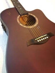 Semi Acoustic Guitar With Tuner &amp; Pick Up EQ