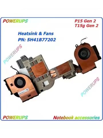 New Laptop/Notebook CPU/GPU Cooling Heatsink/Radiator Fan For LENOVO ThinkPad P15 Gen2 T15g Gen2 5H4