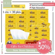  【Ready Stock】Bamboo Tissue Soft Facial Tisu 75pulls4ply300pcs