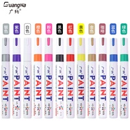 Waterproof Paint Pen Touch-Up Paint Pen Oily Marker Pen Industrial Marker Marker Pen Color Metal Pai