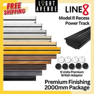 Line 8 Premium 2000mm Package Model R Recess Package Deal + 9 Units Premium British Adaptor