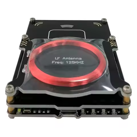Upgraded 512k Proxmark3 Easy V3.0 RDV4 Memory ID M1 IC Built-in RFID Card Reader Integrated Antenna 