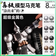 Ray studio Realistic Metallic Gund am Marker Pen Set