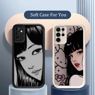 NB-71 Tomie Junjiito Shockproof Casing for Samsung A55 A54 M15 S25 S24 S21 FE Ultra