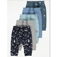 ( Auth ) Set of 5 Geo UK boys' pants Size 6-9M