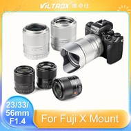 Viltrox 23mm 33mm 56mm F1.4 XF Lens Auto Focus Large Aperture Portrait APS-C for Fujifilm Fuji XF Ca