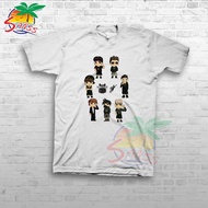 BTS Cartoon BTS ARMY T-Shirt Custom T-Shirt