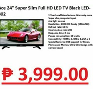 Ace 24" Super Slim Full HD LED TV