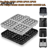 UPLUCKEY 1pcs Waffle Baking Mold, Reusable Silicone Air Fryer Waffle Maker, Square Waffle Mould for 