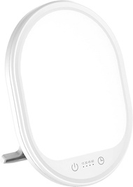 Light Therapy Lamp, UV-Free 10000 Lux Therapy Light Daylight Lamp Touch Control with 3 Adjustable Br