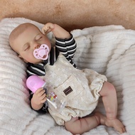 50 ซม.สําเร็จรูป Bebe Reborn ครึ่งกาวผ้าตุ๊กตา LouLou Companion Playmates ของเล่นสําหรับเด็กวัยหัดเด