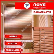 Wooden Blind SHARP POINT - Kosei - BCW Wooden Curtain Blind Curtain