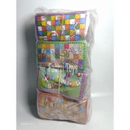 144 pcs snakes and ladders bkt bright colored snake and ladder/s paper snake and ladder/s