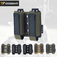 IDOGEAR Tactical Magazine Pouch For 9mm MOLLE Belt Tool Pouch Lightweight 3590
