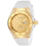 TechnoMarine Cruise Monogram with Silicone Strap and Gold Dial TM-115022